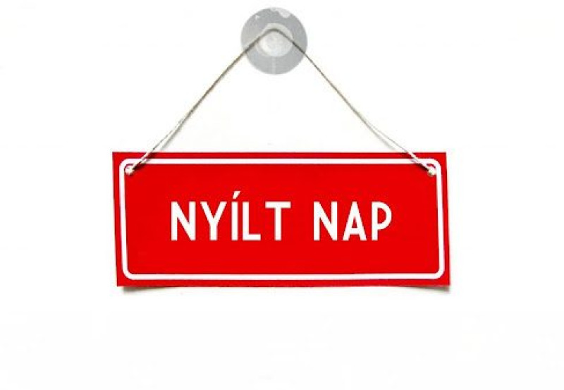 Nyílt nap!