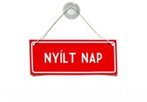 Nyílt nap!