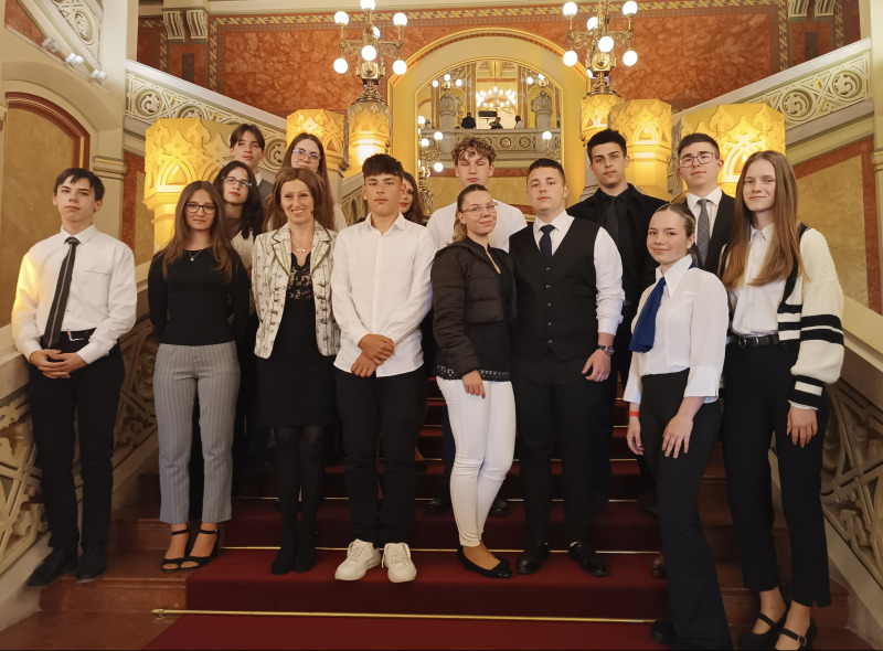 Fővárosi díjátadón járt iskolánk küldöttsége
