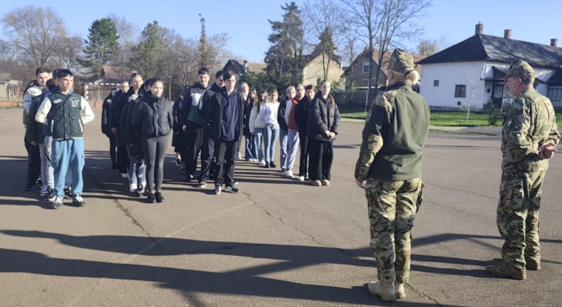 Honvéd Kadét Program iskolánkban