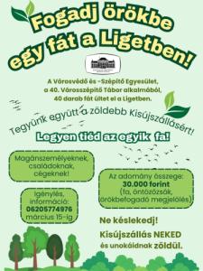 Nekünk (is) zöldülnek a fák